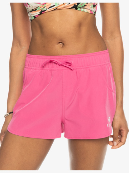 0 ROXY Wave 2" - Calções de banho pelo joelho para Mulher Pink ERJBS03165 Roxy