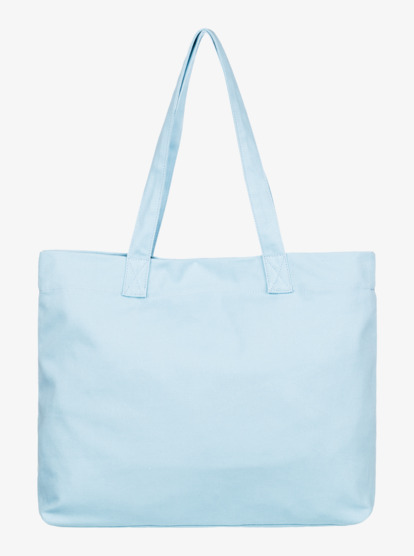 Light blue store tote handbag