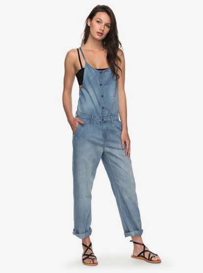 Lightweight best sale denim overalls