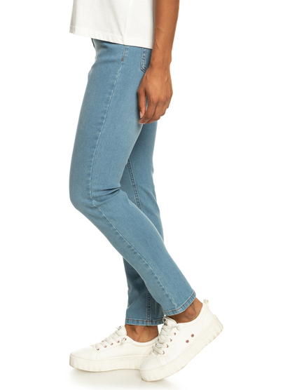 1 Night Away Mid 2022 - Jeans mit Slim Fit für Frauen Blau ERJDP03283 Roxy