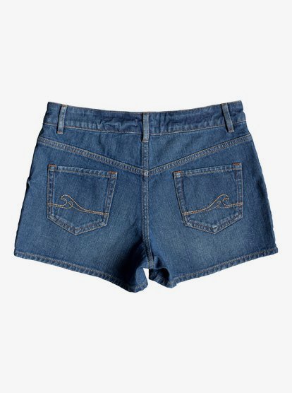 1 My Best Friend - Denim Shorts for Women Blue ERJDS03197 Roxy