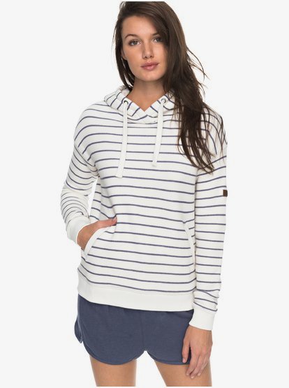 Roxy store striped hoodie