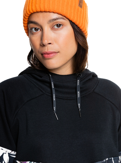 2 Liberty - Hooded Fleece for Women Black ERJFT04403 Roxy