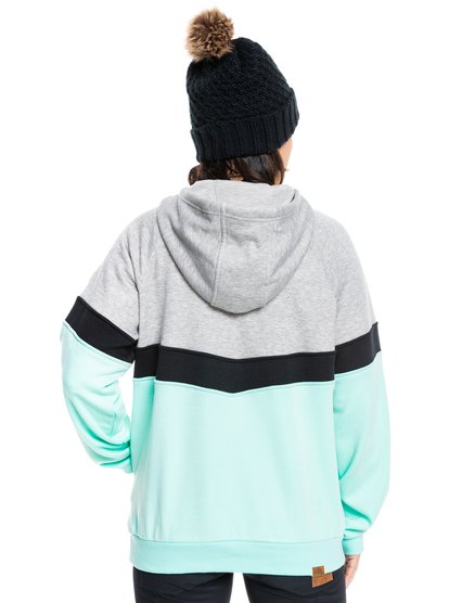 5 Liberty - Hoodie voor Dames Gray ERJFT04403 Roxy