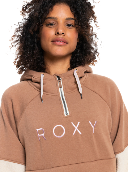 2 Womens Porter Fleece Hoodie  ERJFT04418 Roxy