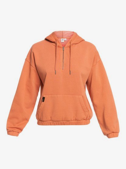 4 Womens Down The Line Fleece Hoodie  ERJFT04471 Roxy