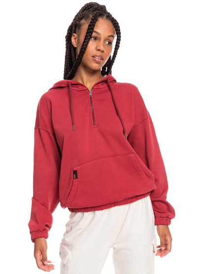 0 Down The Line - Hoodie for Women Red ERJFT04471 Roxy