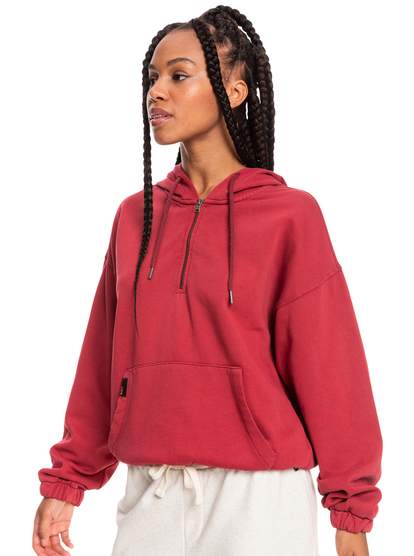 1 Down The Line - Sweatshirt com capuz para Mulher  ERJFT04471 Roxy