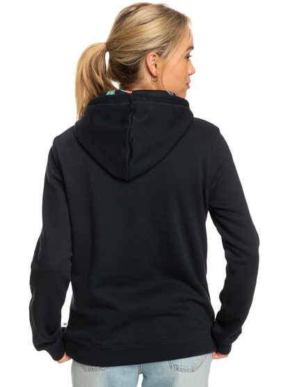 4 Right On Time - Sweat à capuche pour Femme Noir ERJFT04611 Roxy