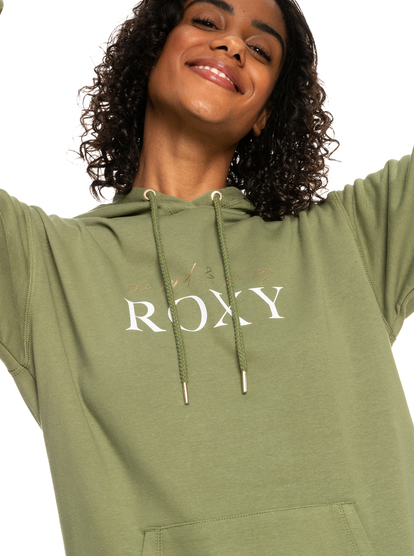 2 Surf Stoked - Hoodie voor Dames Green ERJFT04697 Roxy