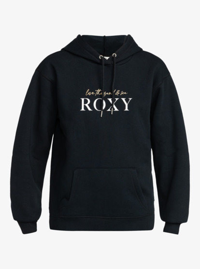 5 Surf Stoked Brushed - Sweat à capuche pour Femme Noir ERJFT04740 Roxy