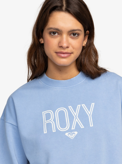 2 Womens Until Daylight Pullover Sweatshirt Blue ERJFT04802 Roxy