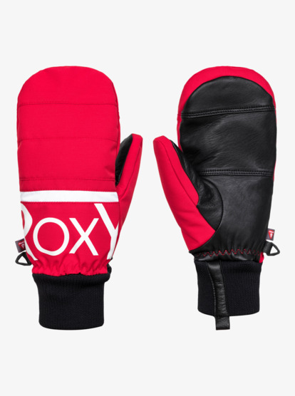 5 Chloe Kim - Manoplas para Snowboard/Esquí para Mujer Rojo ERJHN03212 Roxy