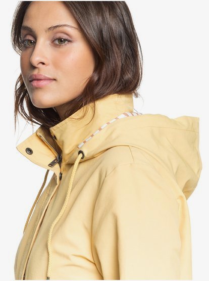 4 More Adventures - Manteau à capuche déperlant long pour Femme  ERJJK03347 Roxy