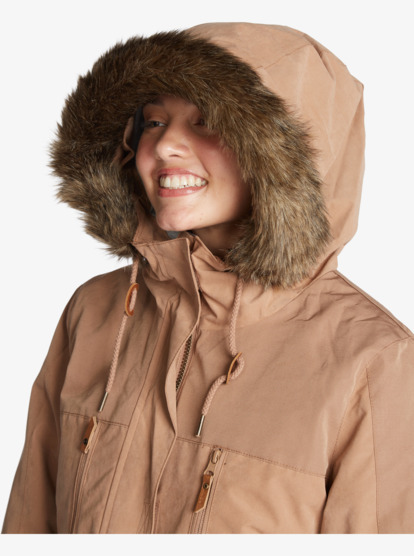 11 Amy - Parka imperméable 3 en 1 pour Femme Marron ERJJK03428 Roxy