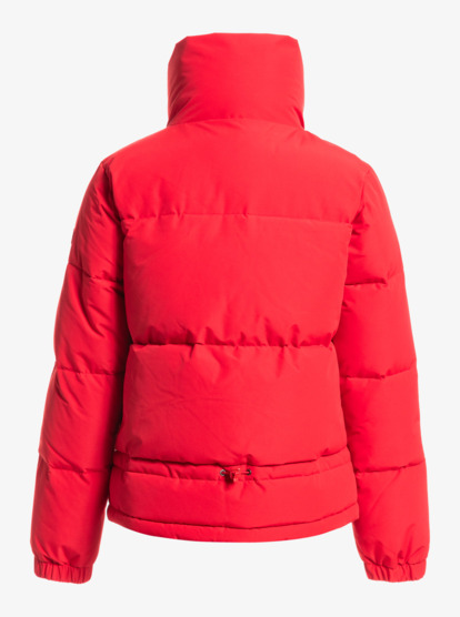 8 Winter Rebel - Waterproof Bomber Jacket for Women Red ERJJK03494 Roxy