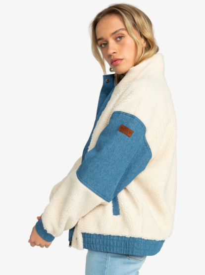 1 Wrap It Up - Fliegerjacke aus Kord für Frauen  ERJJK03574 Roxy