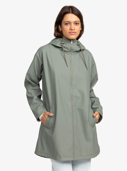 0 Raining Again - Kapuzenjacke für Frauen  ERJJK03589 Roxy