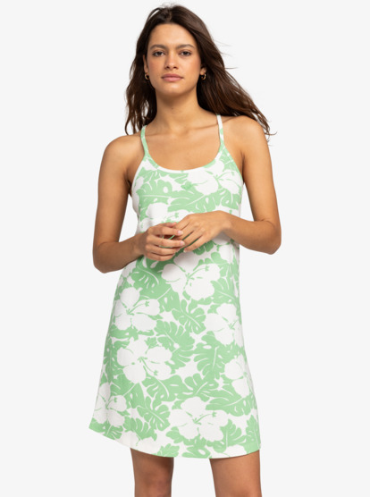 0 Dreamy Baby - Vestido con corte evasé para Mujer Verde ERJKD03471 Roxy