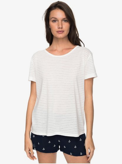 Earlybird Gang T Shirt Voor Dames White Roxy roxy kopen in de aanbieding