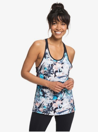 0 Be You - Technische Vest Top voor Dames Blue ERJKT03445 Roxy