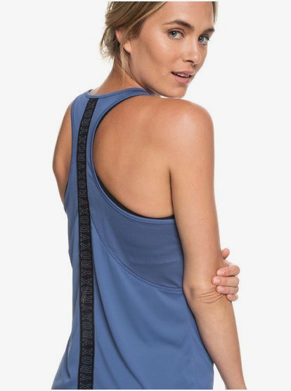 0 Chasing Sunset - Hardlooptop met Racerback voor Dames Blue ERJKT03505 Roxy