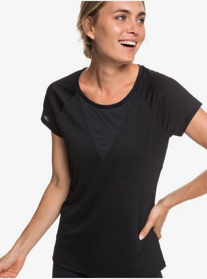 Chasing Sunset Hardloop T Shirt Voor Dames Black Roxy roxy kopen in de aanbieding Chasing Sunset Hardloop T Shirt Voor Dames Black Roxy roxy kopen in de aanbieding