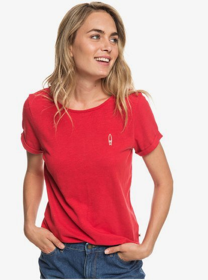 West Alley T Shirt Voor Dames Red Roxy roxy kopen in de aanbieding