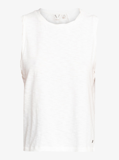 4 On The Shoreline - Top smanicato da Donna White ERJKT03980 Roxy