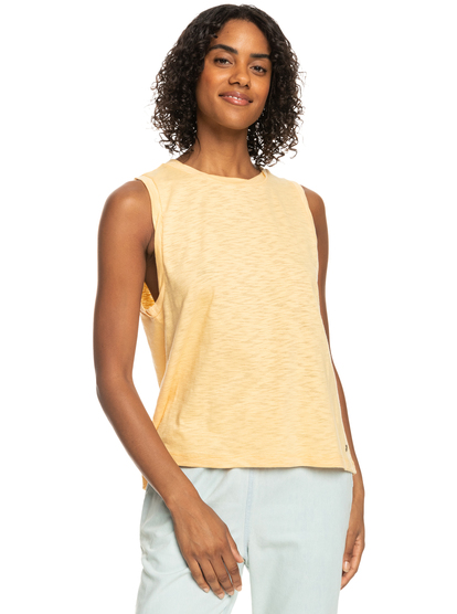 0 On The Shoreline - Top smanicato da Donna Orange ERJKT03980 Roxy