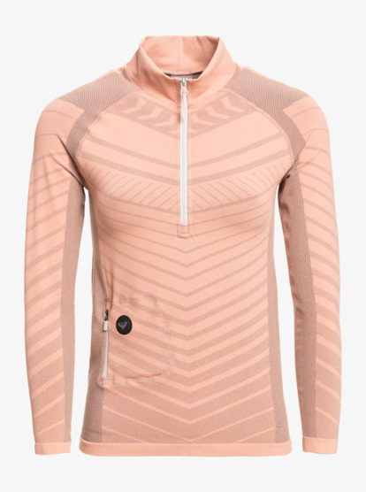 14 WarmLink - Base Layer Top for Women Grey ERJLW03031 Roxy