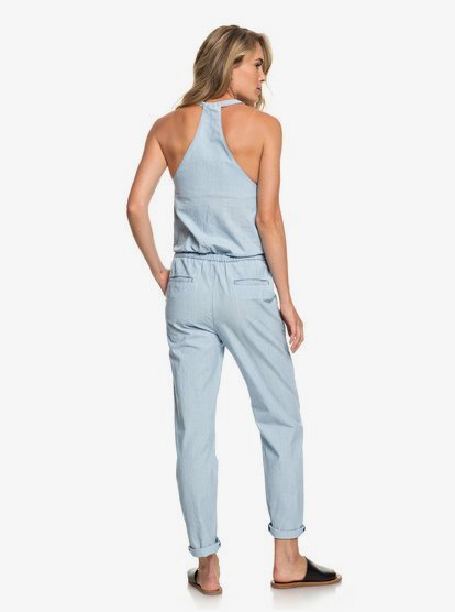 3 Pretty - Strappy Jumpsuit for Women Blue ERJNP03231 Roxy