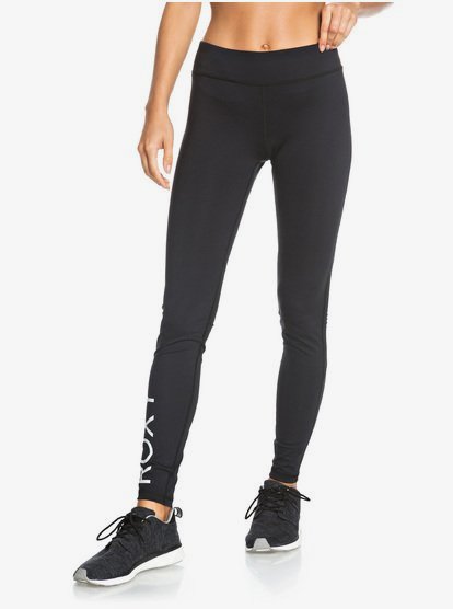 1 Brave For You - Full Length Workout Leggings for Women Black ERJNP03340 Roxy