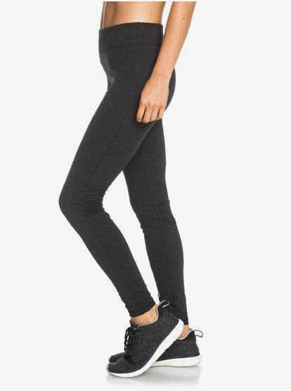 2 Brave For You - Leggings de entrenamiento de largo normal para Mujer Negro ERJNP03340 Roxy