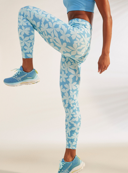 1 See The Good - Funktionelle Kompressionsleggings für Frauen Blau ERJNP03503 Roxy