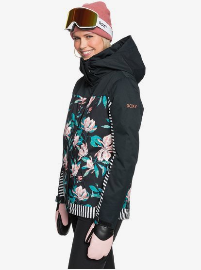 3 ROXY Jetty - Giacca da snowboard da Donna Black ERJTJ03279 Roxy