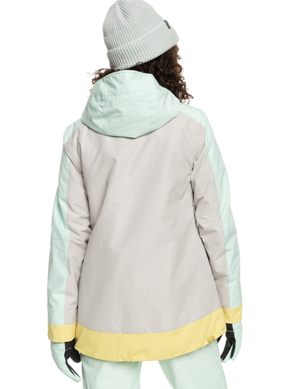 15 Ravine - Insulated Snow Jacket for Women Grey ERJTJ03392 Roxy