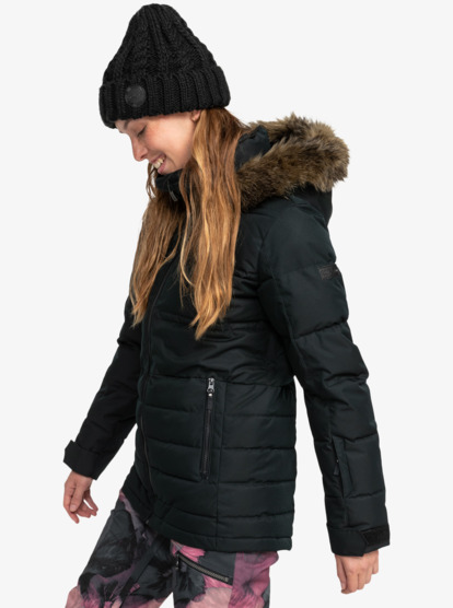 1 Womens Quinn Technical Snow Jacket Black ERJTJ03416 Roxy