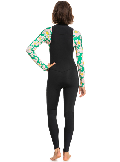 10 4/3mm POP Surf - Chest Zip Wetsuit for Women Green ERJW103119 Roxy