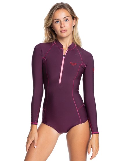 4 Womens 1mm Performance Cheeky Long Sleeve Springsuit Pink ERJW403040 Roxy