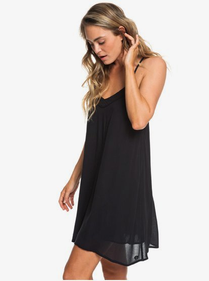 0 Off We Go - Robe à bretelles pour Femme Noir ERJWD03294 Roxy