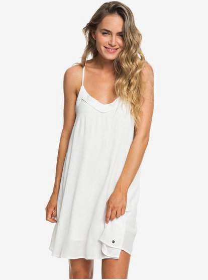 0 Off We Go - Strappy Dress for Women White ERJWD03294 Roxy