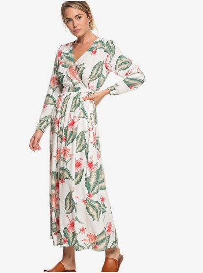 0 Taste Of Tomorrow - Long Sleeve Wrap Dress for Women  ERJWD03309 Roxy