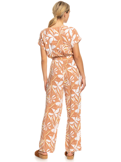 5 Breeze Of Sea - Enkellange Jumpsuit voor Dames Brown ERJWD03711 Roxy