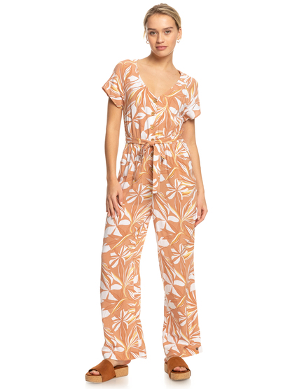 4 Breeze Of Sea - Enkellange Jumpsuit voor Dames Brown ERJWD03711 Roxy