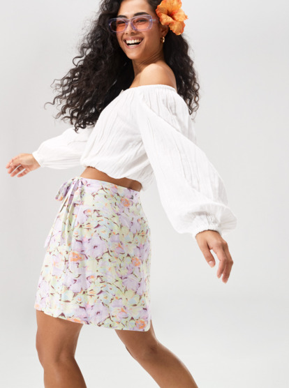 Flowy mini outlet skirt xs