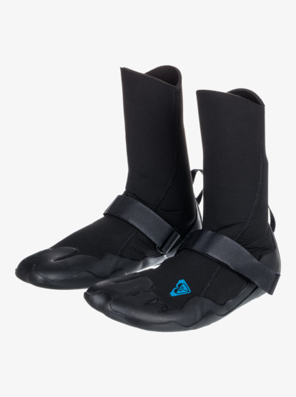 0 3mm Swell Series - Ronde Wetsuit boots met Gescheiden Tenen voor Dames Black ERJWW03024 Roxy