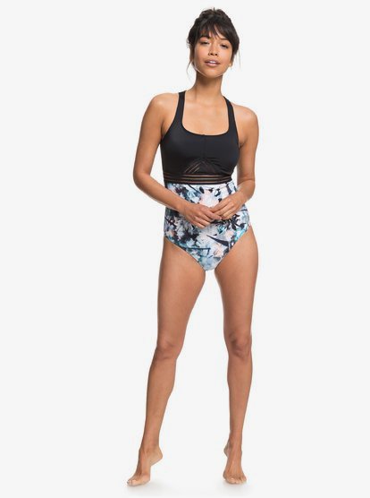 2 ROXY Fitness - One-Piece Swimsuit for Women Blue ERJX103142 Roxy