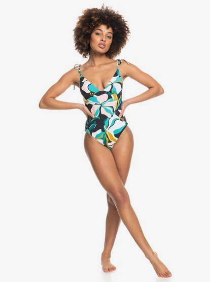 5 Womens Beach Classics One Piece Swimsuit  ERJX103372 Roxy