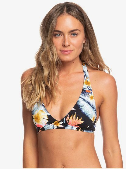 Dreaming Day Halter Bikinitop Voor Dames Black Roxy roxy kopen in de aanbieding